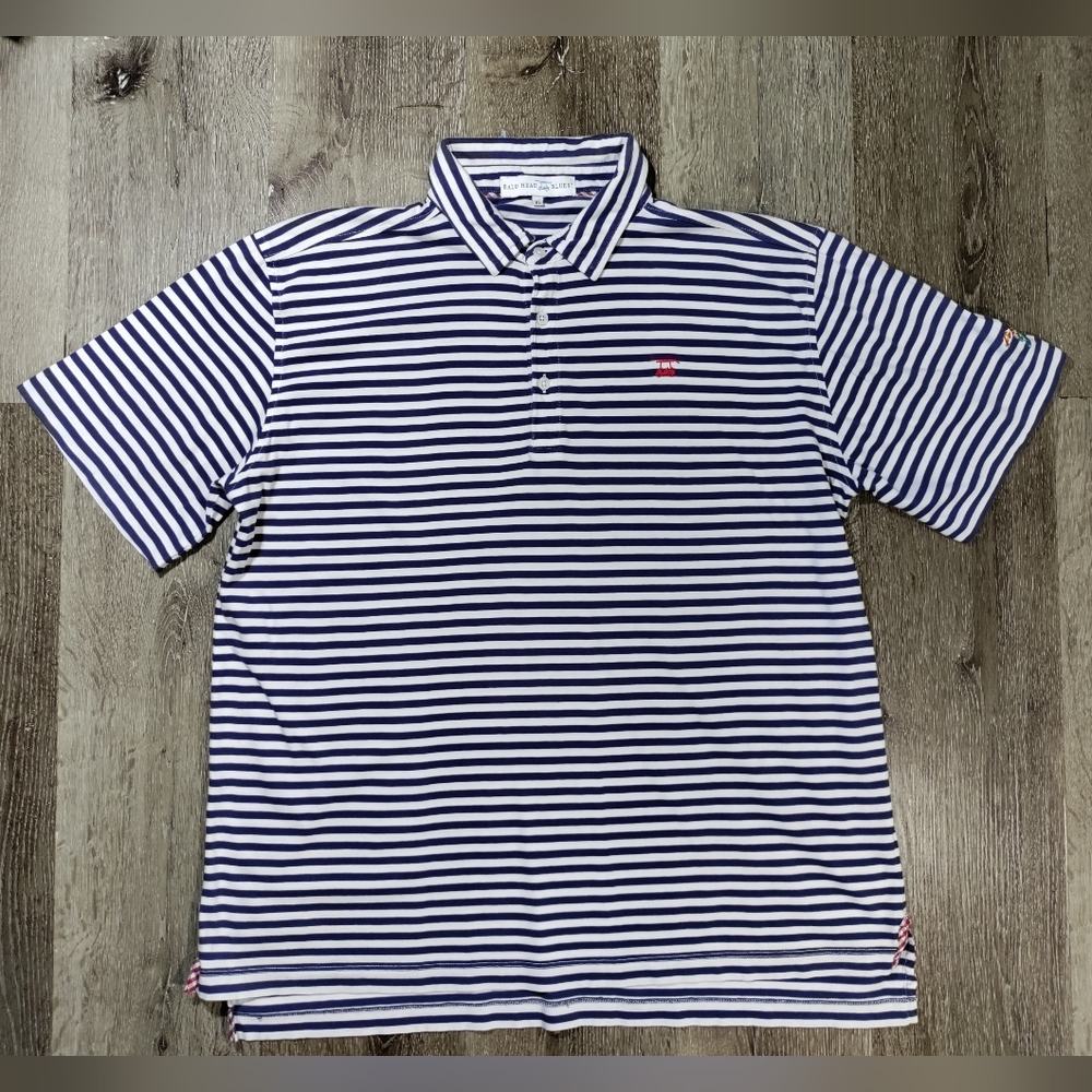 Bald Head Blues Mens Polo Shirt XL